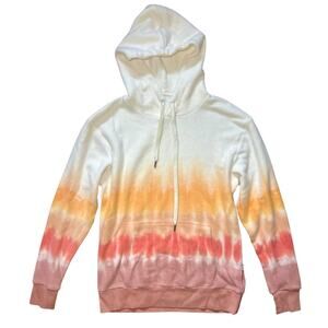 Feat Blanket Blend Tie Dye Hoodie Desert Sunset Size Small Womens